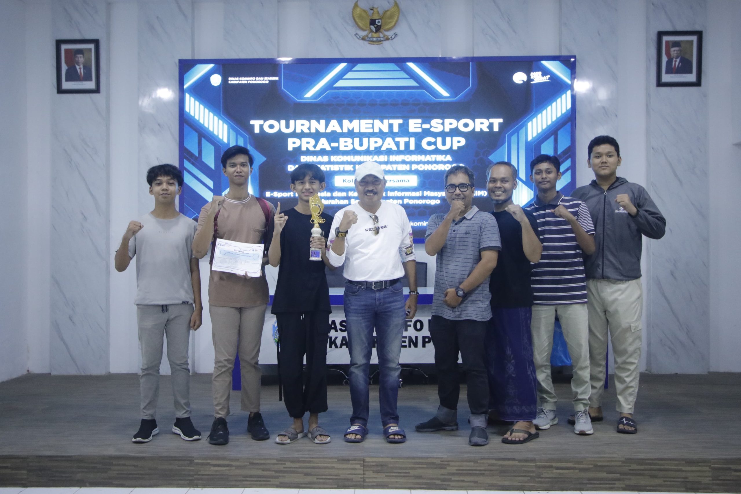 KIM Kelurahan Dominasi Turnamen E-Sport di Ponorogo, 22 Tim Bersaing Ketat