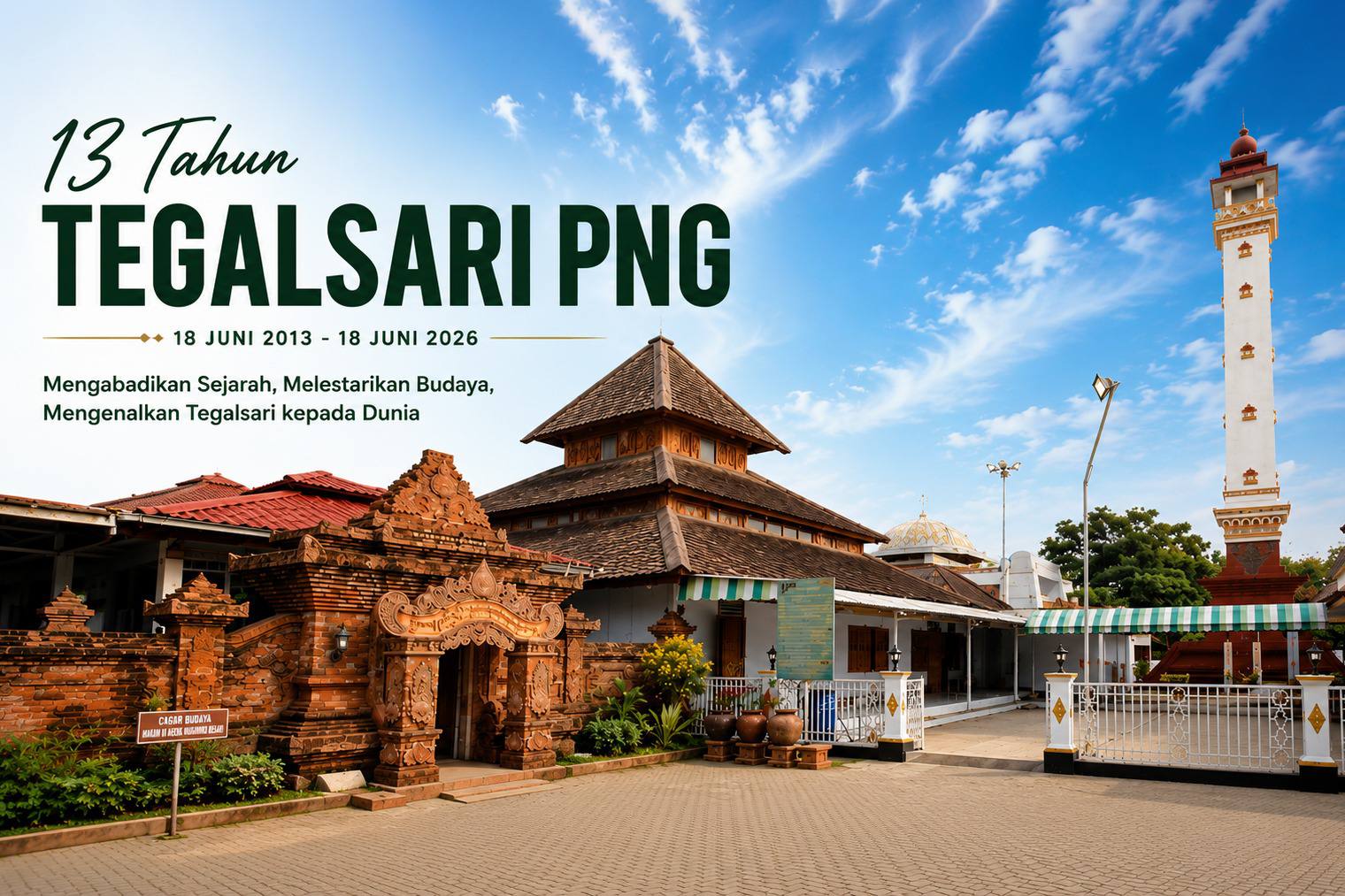 Belasan Tahun Tegalsari PNG Sokong Kepopuleran Masjid Jami’ dan Makam Kiai Ageng Muhammad Besari